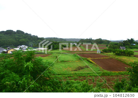 雨模様の肥薩おれんじ鉄道、出水駅から湯浦駅までの車窓風景(2022年) 104812630