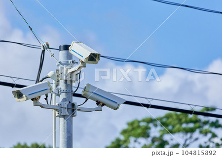 防犯カメラ　監視カメラ 104815892