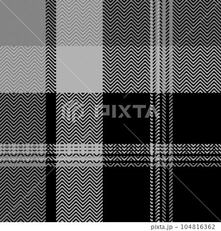 Black and white plaid seamless pattern. Black and white plaid seamless pattern. 104816362