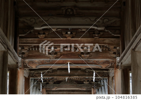 四方殿と拝殿のすばらしい彫刻(猿投神社 愛知県 豊田市) 四方殿と拝殿のすばらしい彫刻(猿投神社 愛知県 豊田市) 104816385