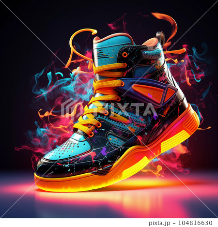 Futuristic Fashion Sneakers [104816630] - PIXTA