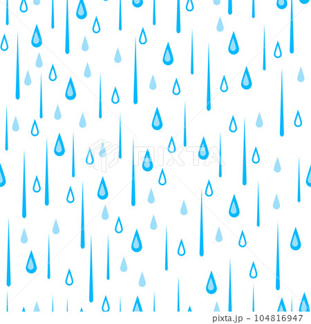 Seamless pattern with rain. Stylized background with raindrops. Seamless pattern with rain. Stylized background with raindrops. 104816947