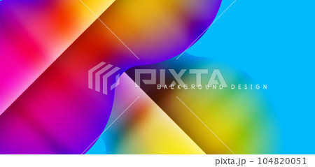 Colorful circle abstract background. Template for wallpaper, banner, presentation, background 104820051
