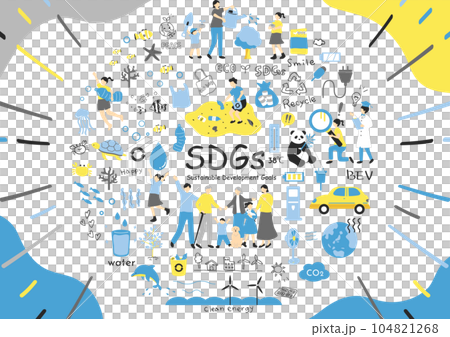 SDGs　持続可能な社会　素材集 104821268