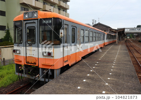 のと鉄道 旧のと穴水駅側と旧車両 NT100形 104821873
