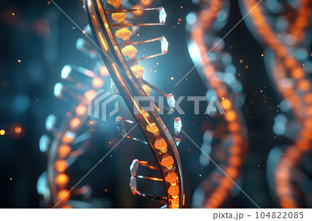 Digitized DNA molecule. 104822085