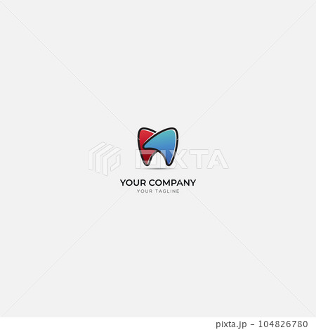 dental abstract clinic logo dental abstract clinic logo 104826780