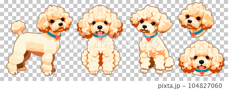 Toy poodle, sticker set, toy poodle, sticker set, png Toy poodle, sticker set, toy poodle, sticker set, png 104827060