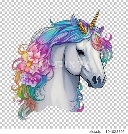 unicorn   illustration with unicorn 104828805
