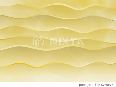 きらめく、流れる、曲線のイメージ ゴールド きらめく、流れる、曲線のイメージ ゴールド 104829037