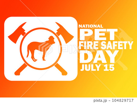 National Pet Fire Safety Day 104829717
