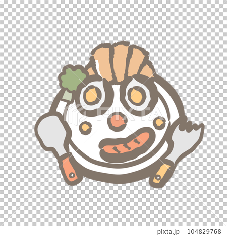 早上午餐盤 104829768