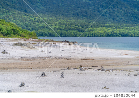 恐山 宇曽利山湖 極楽浜 恐山 宇曽利山湖 極楽浜 104830044
