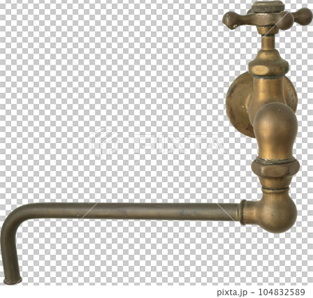 金属のビンテージの蛇口 104832589