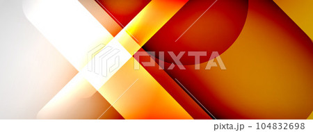 Abstract background - geometric composition created with lights and shadows. Technology or business digital template Abstract background - geometric composition created with lights and shadows. Technology or business digital template 104832698