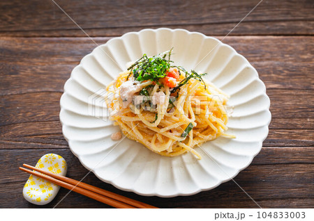 たらこクリームスパゲッティ 104833003