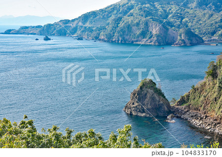 【トデの松見晴台からの風景】 京都府与謝郡伊根町津母 104833170