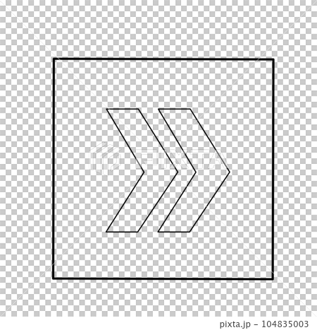 Boxed fast-forward icon 104835003