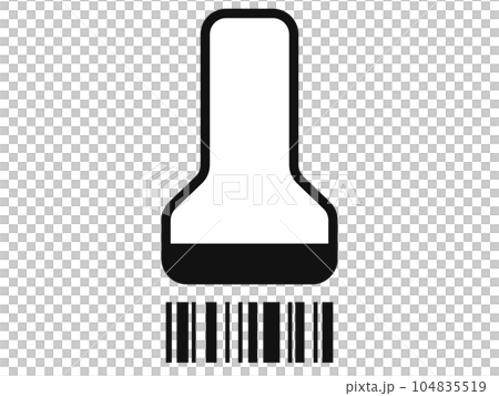 バーコードとリーダーのアイコン バーコードとリーダーのアイコン 104835519