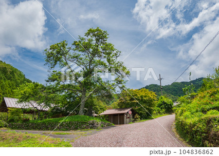 【サムライロード】十返舎一九狂歌碑【馬籠峠】 104836862