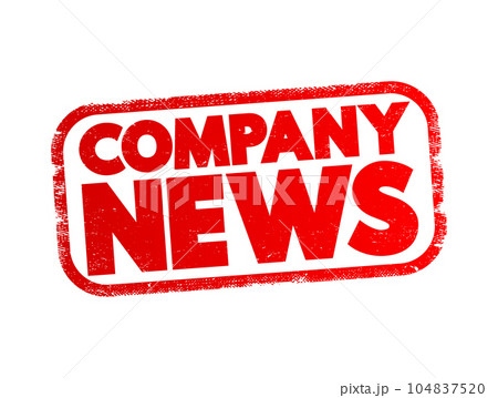 Company News text stamp, concept background Company News text stamp, concept background 104837520