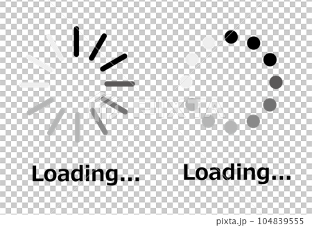 ローディング 104839555