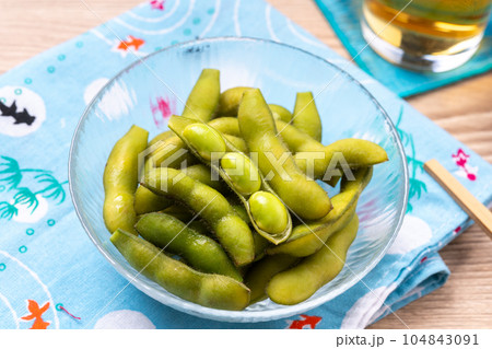 ゆで枝豆 104843091