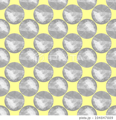 Seamless vector pattern in grey and yellow colors. 104847889
