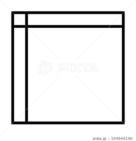 Internal storage flow chart Shape element for...のイラスト素材 [104848190] - PIXTA