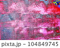 Watercolor wash and brush stroke texture background. grunge strokes of whitewash on cover fabric 104849745