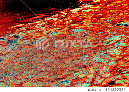Full frame shot. Close up sand texture on beach in summer. 104850525