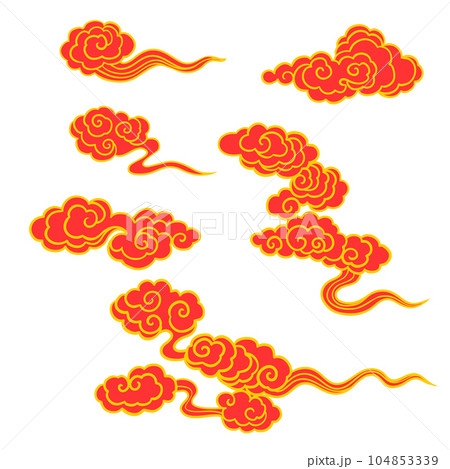 Cloud in Chinese style 104853339