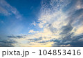 blue sky with cloud 104853416