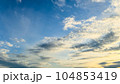 blue sky with clouds 104853419