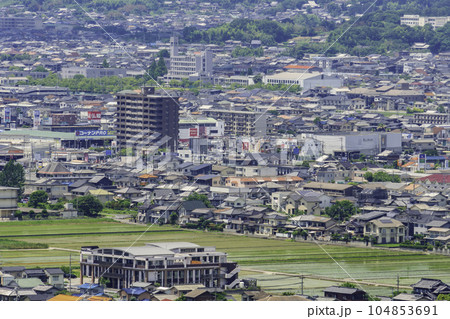 神辺町十九軒屋周辺の街並み 広島県福山市 神辺町十九軒屋周辺の街並み 広島県福山市 104853691