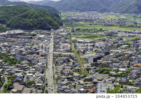 神辺町川南　国道313号と福塩線　広島県福山市 104853725