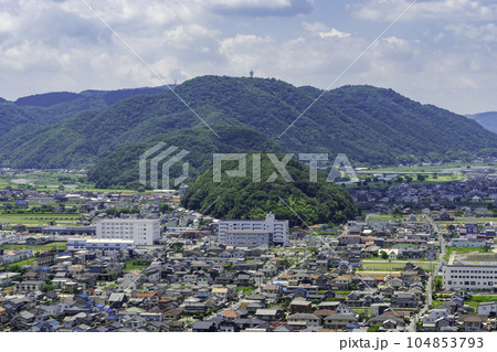 神辺町川南から石鎚山方面　広島県福山市 104853793