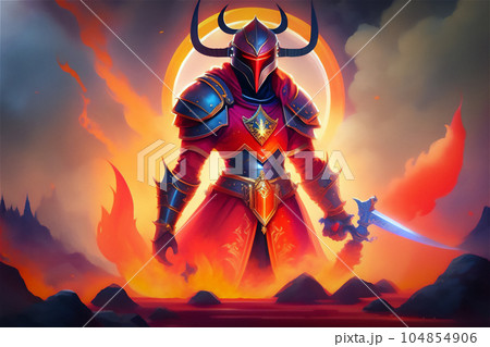 不気味な死神の背景 不気味な死神の背景 104854906