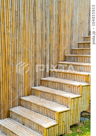 beautiful outdoor bamboo stair step beautiful outdoor bamboo stair step 104855915