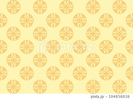 和柄の背景　七宝 104856816