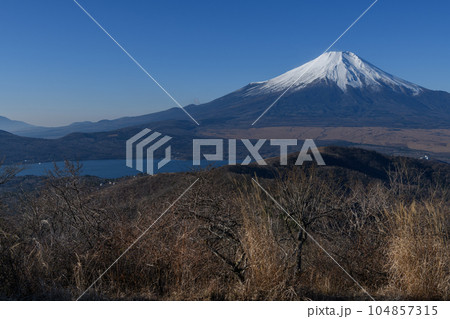 石割山からみた富士山 石割山からみた富士山 104857315