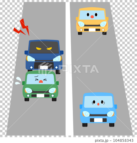 被後面的車嚇壞了 104858343