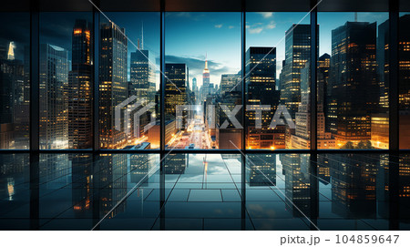 高層ビル、skyscraper(generative ai) 高層ビル、skyscraper(generative ai) 104859647