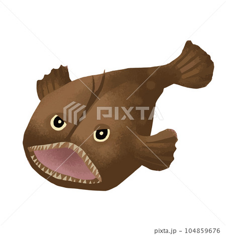 アンコウのイラスト素材 アンコウのイラスト素材 104859676