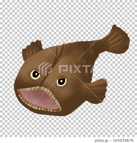 アンコウのイラスト素材 アンコウのイラスト素材 104859676