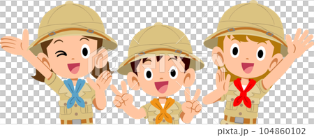 小學生穿探險服 104860102