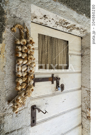 The old stone houses in Moscenice, Croatia The old stone houses in Moscenice, Croatia 104860280