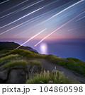 流れる七色の星 104860598