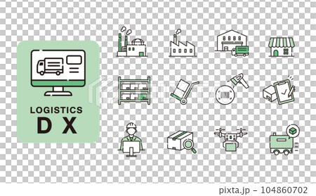 Logistics logistics icon 104860702