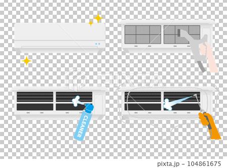 air conditioner cleaning set 104861675